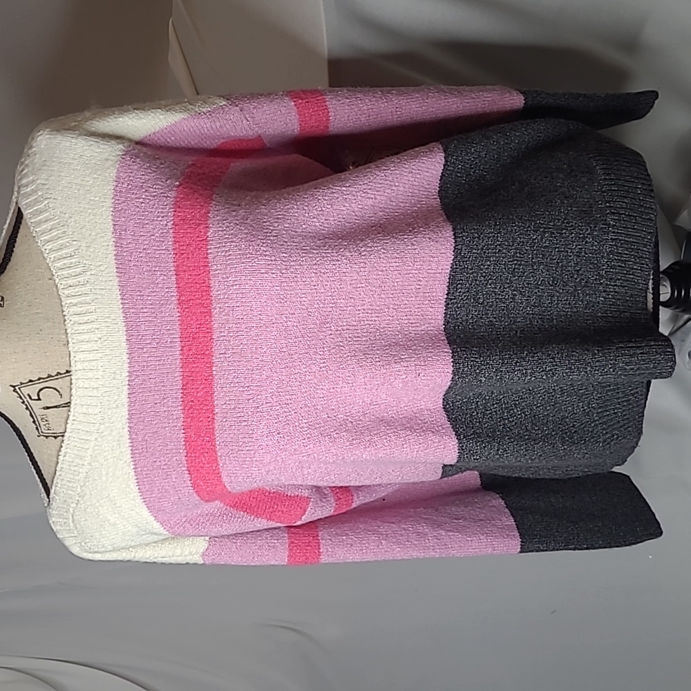 St John's Bay Pink Sweater NWT XL